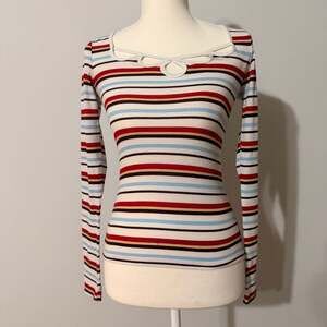 Aero Long Sleeve Striped Shirt